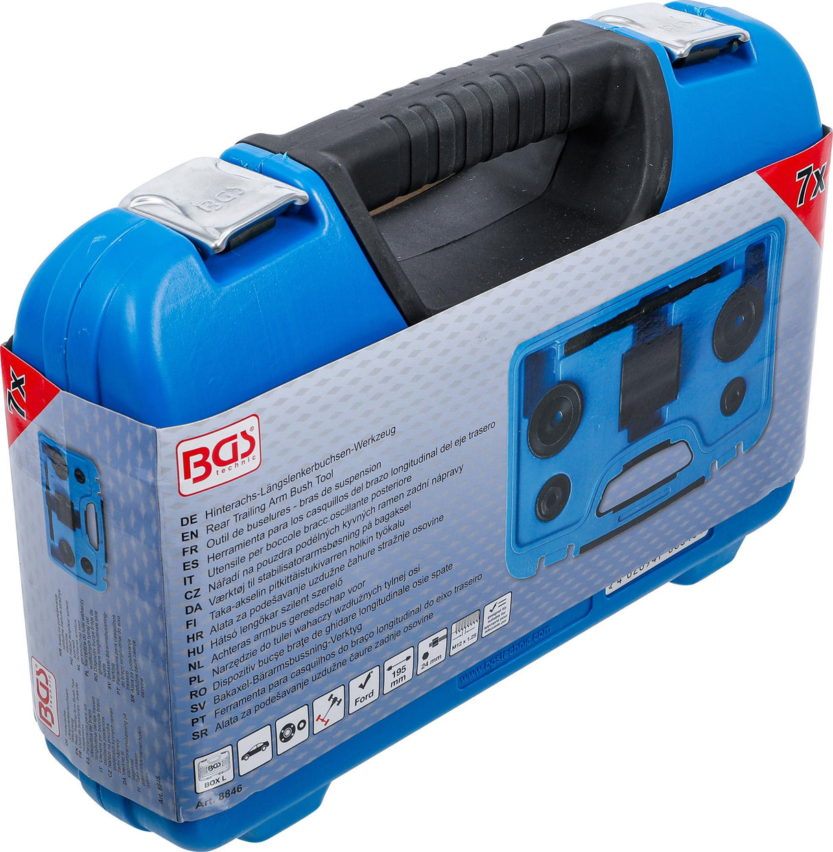 Pakabos presavimo rinkinys | Ford Fiesta / Ka (8846)