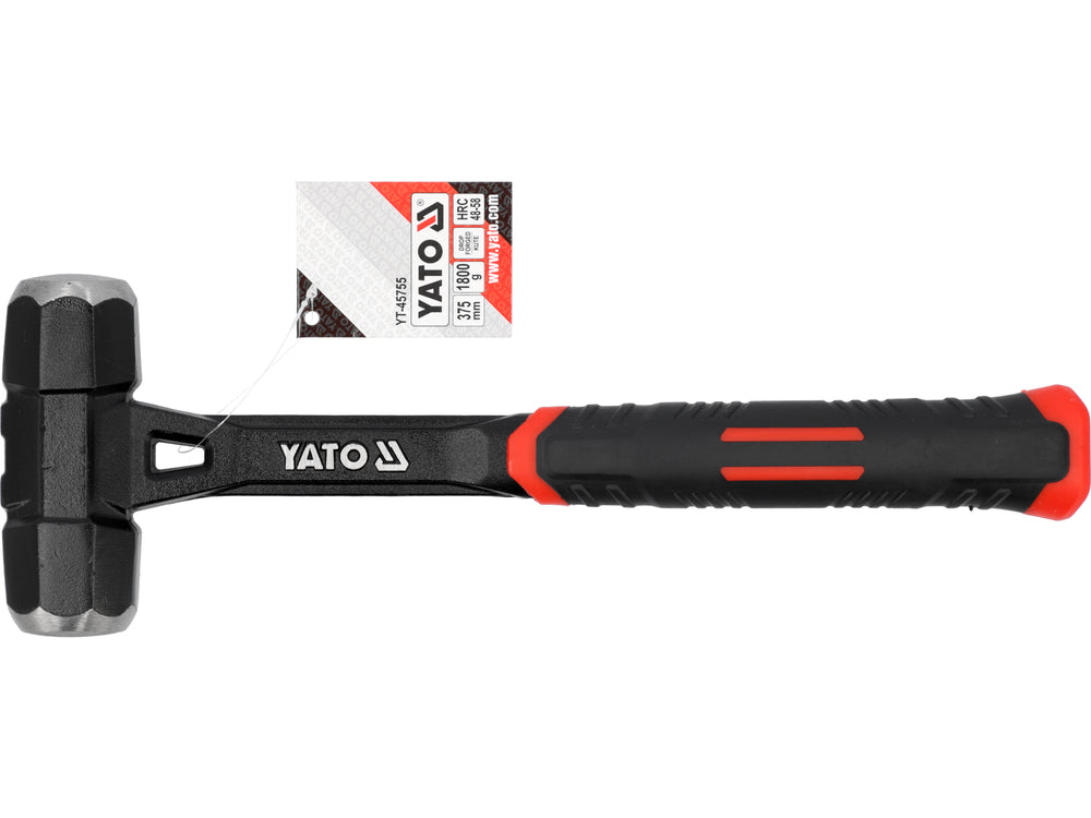 Kalvio plaktukas su stačiakampe galvute. / monolitinė konstrukcija | 1800G/4LB (YT-45755)