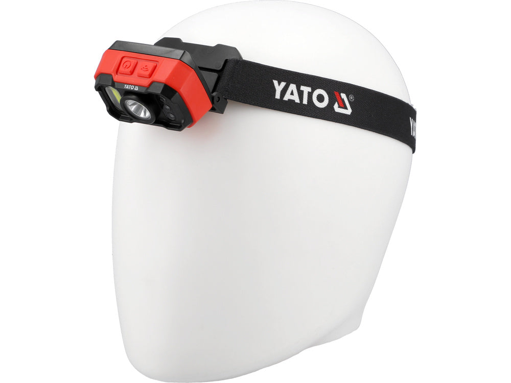 Lempa dedama ant galvos | 1000LM AKU / judesio daviklis | LED (YT-085942)