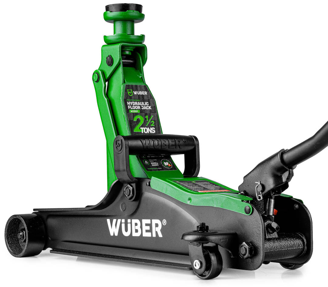 Žemo profilio hidraulinis domkratas su ratukais Wüber W22001 | 90-360 mm | 2.5 t (W22001)