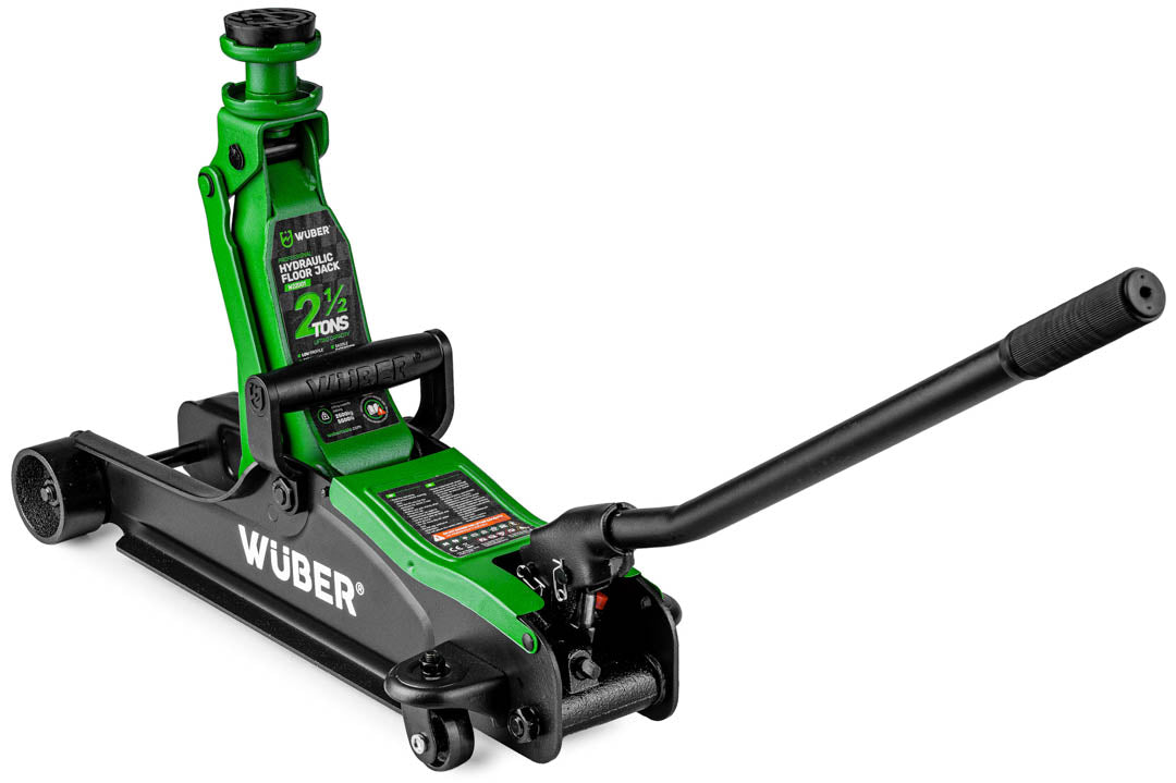 Žemo profilio hidraulinis domkratas su ratukais Wüber W22001 | 90-360 mm | 2.5 t (W22001)