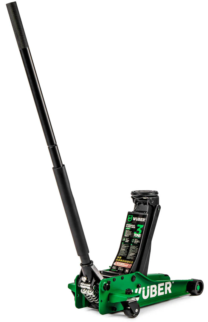 Žemo profilio hidraulinis domkratas su ratukais Wüber W22003 | dvigubas stūmoklis | 65-500 mm | 3 t (W22003)