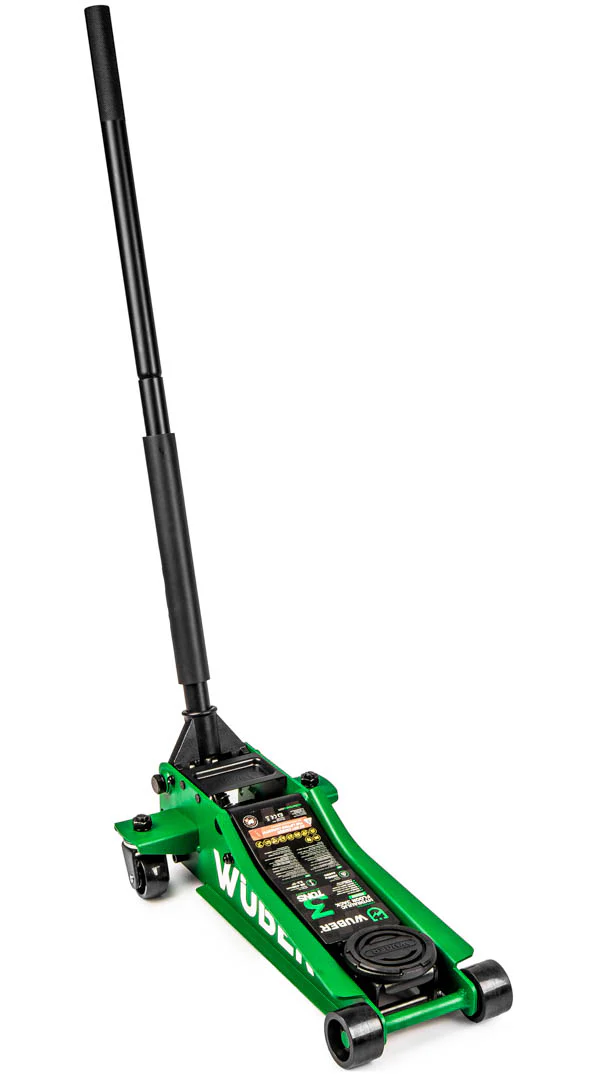 Žemo profilio hidraulinis domkratas su ratukais Wüber W22003 | dvigubas stūmoklis | 65-500 mm | 3 t (W22003)