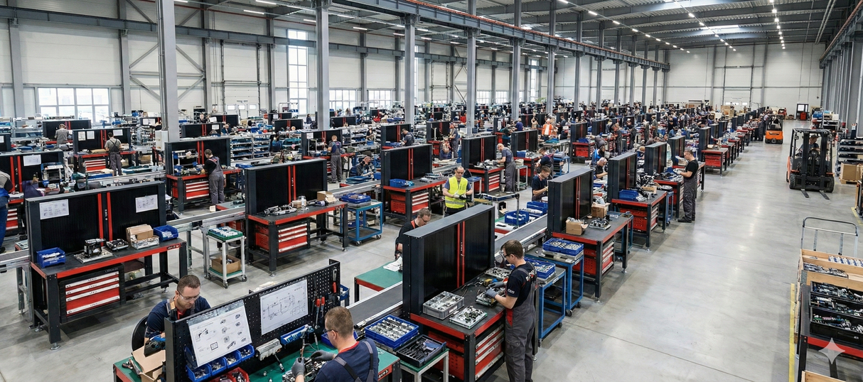 Baldų komplektas YATO INDUSTRY (YTIND)