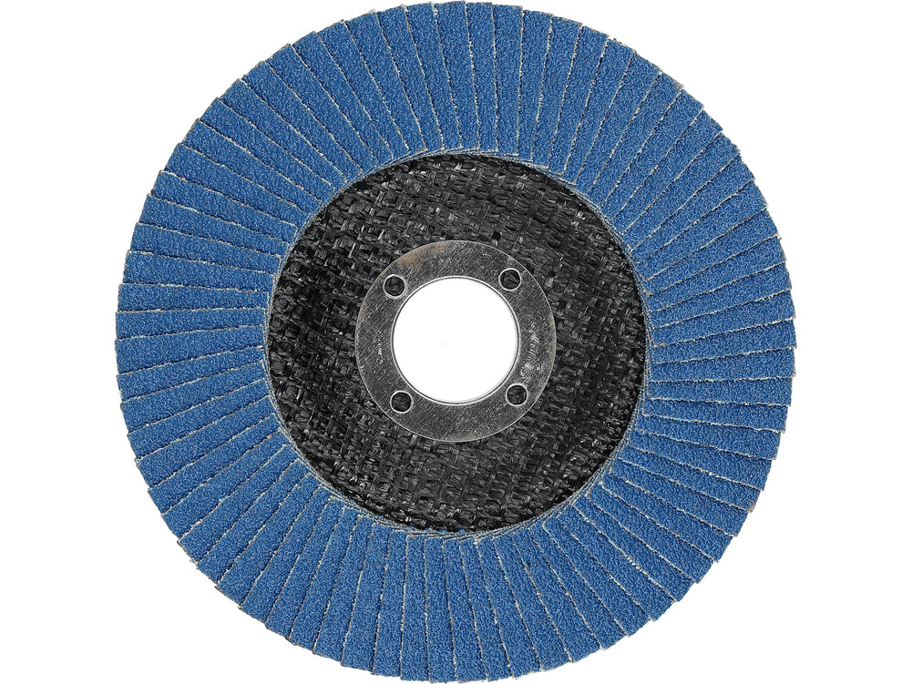Šlifavimo diskas lapelinis | ZIRCONIUM | P80 | 125X22mm | 10 vnt (YT-833002)