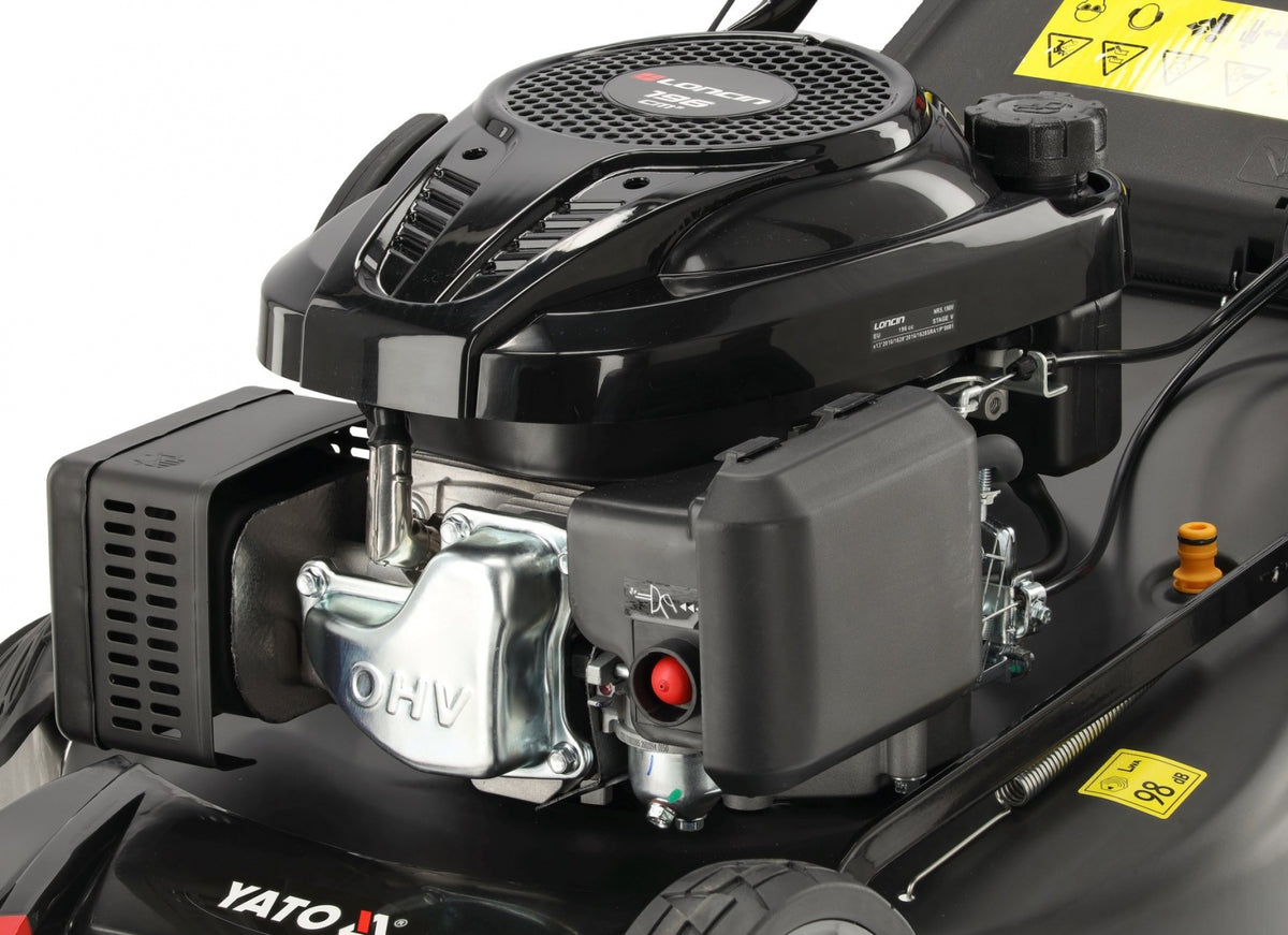 Benzininė vejapjovė su „Loncin“ 3.5 kW varikliu | 51.8 cm | 55 l (YT-85505)