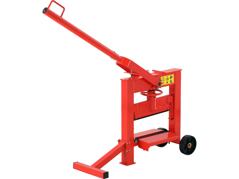 Rankinis trinkelių ir bortelių skaldiklis 320 mm su svirtiniu mechanizmu | 34 kg | pjovimo aukštis 140 mm (YT-90500)