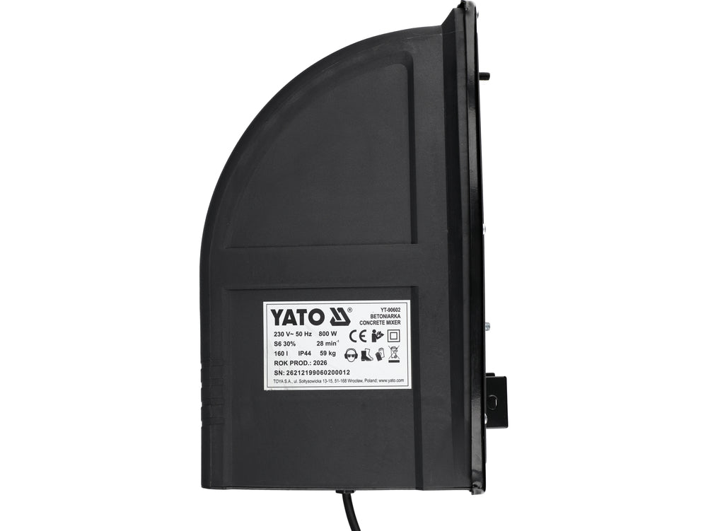 Betono maišyklė | 800W | 160L (YT-90602)