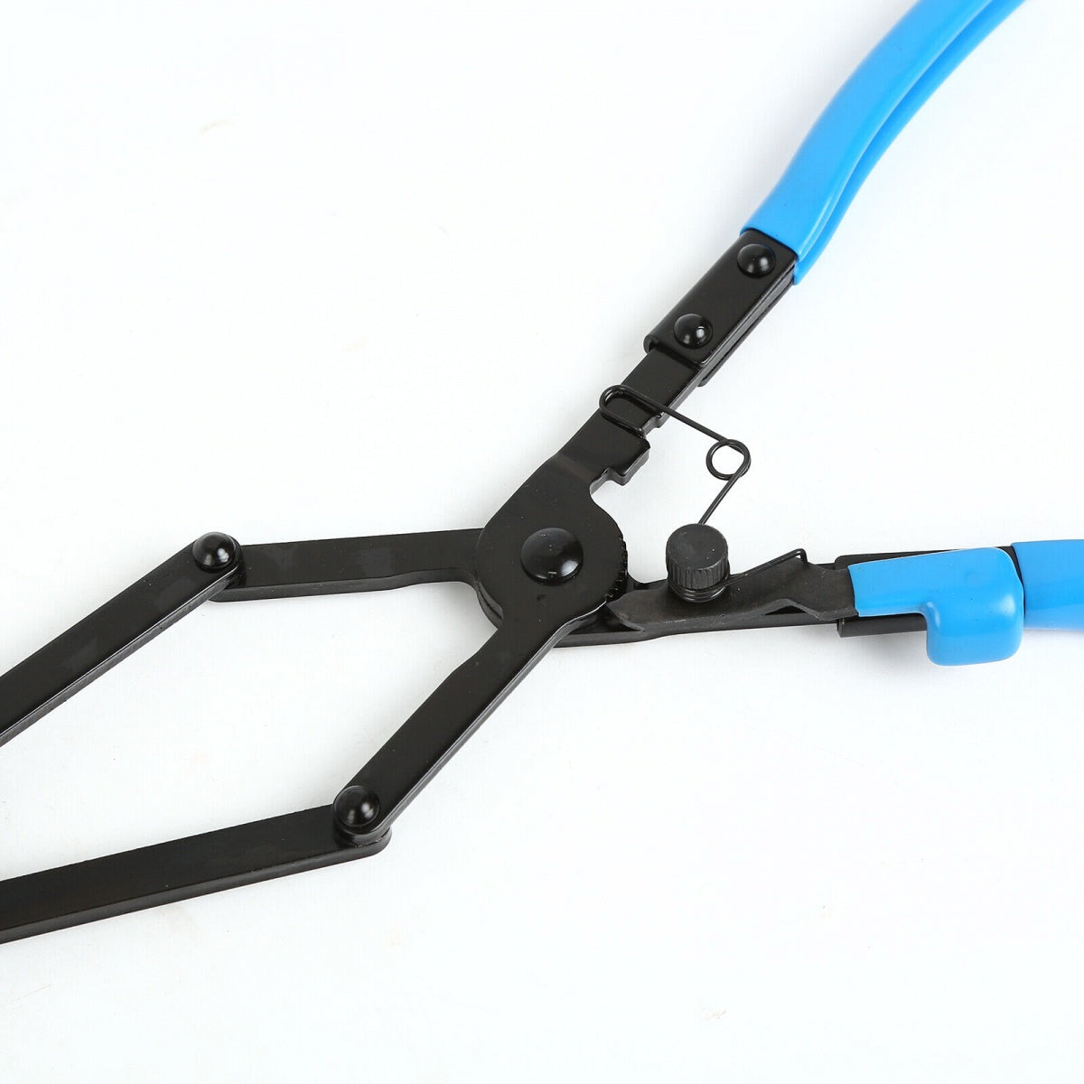 Replės įvairaus tipo žarnų sąvaržoms | dvigubas šarnyras / lenktos | 0 - 50 mm | 430 mm (SK2517)