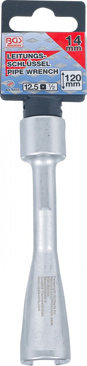 Specialus įpurškimo linijų veržliaraktis | BMW | 12,5 mm (1/2") | 14 mm (8433)