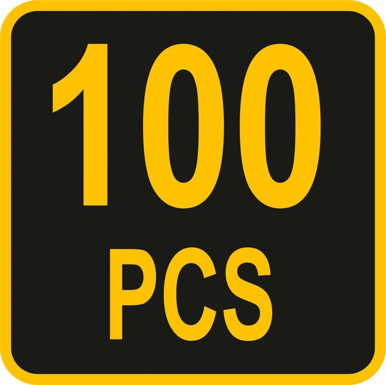 Plytelių išlyginimo sistema / Juostos ir puodeliai plytelių lyginimui | 50+50 vnt | 100 vnt. (04683)