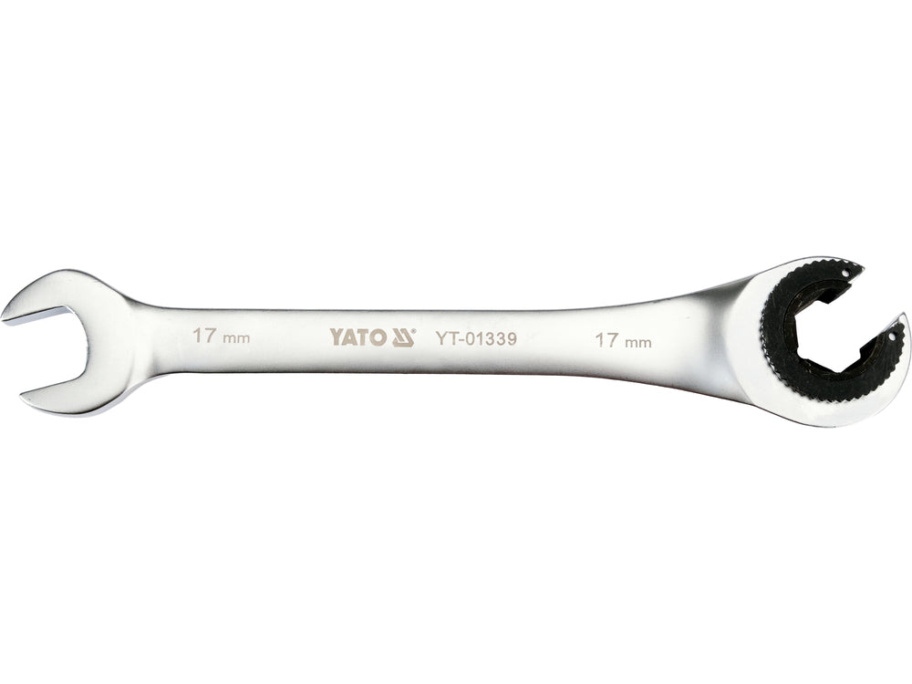 FLARE NUT RATCHET WRENCH 18MM (YT-01340)