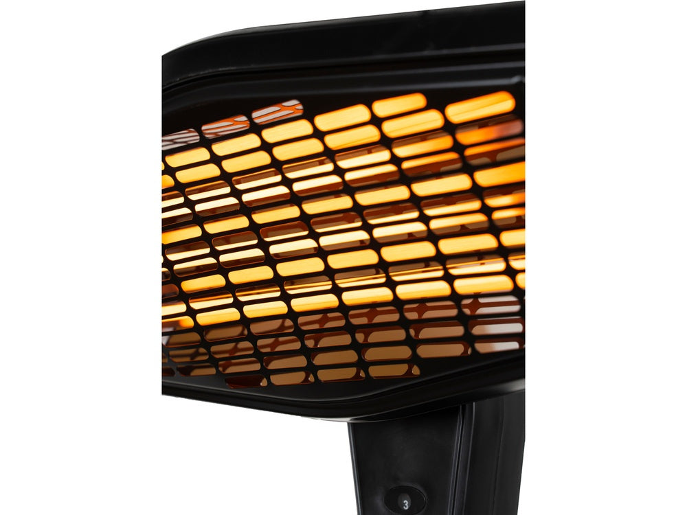 Infraraudonųjų spindulių šildytuvas | mobilus | 2200W (68793)