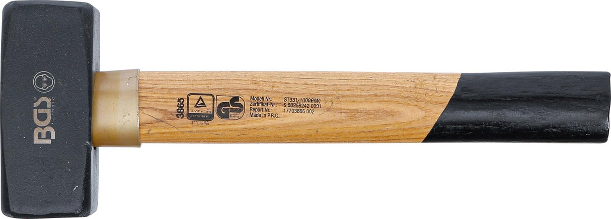 Kūjis su medine rankena | 1000 g (3865)