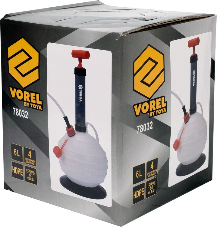 Siurblys alyvai ir skysčiams keisti | 6 litrai (78032)