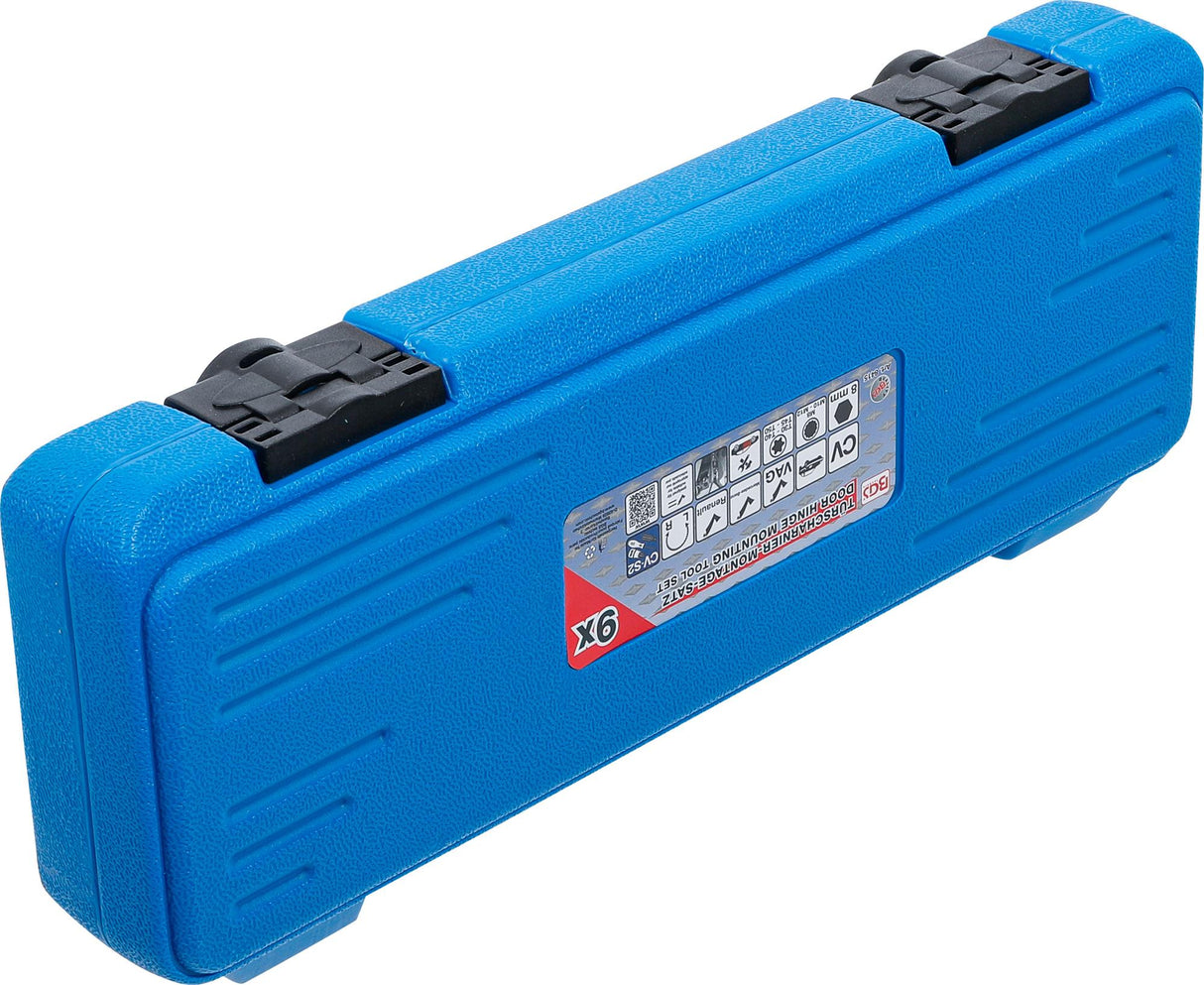 Durų vyrių montavimo įrankių komplektas (8415)