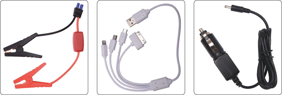 Daugiafunkcinis pakrovėjas / paleidėjas | powerbank | 9000mAh (YT-83081)