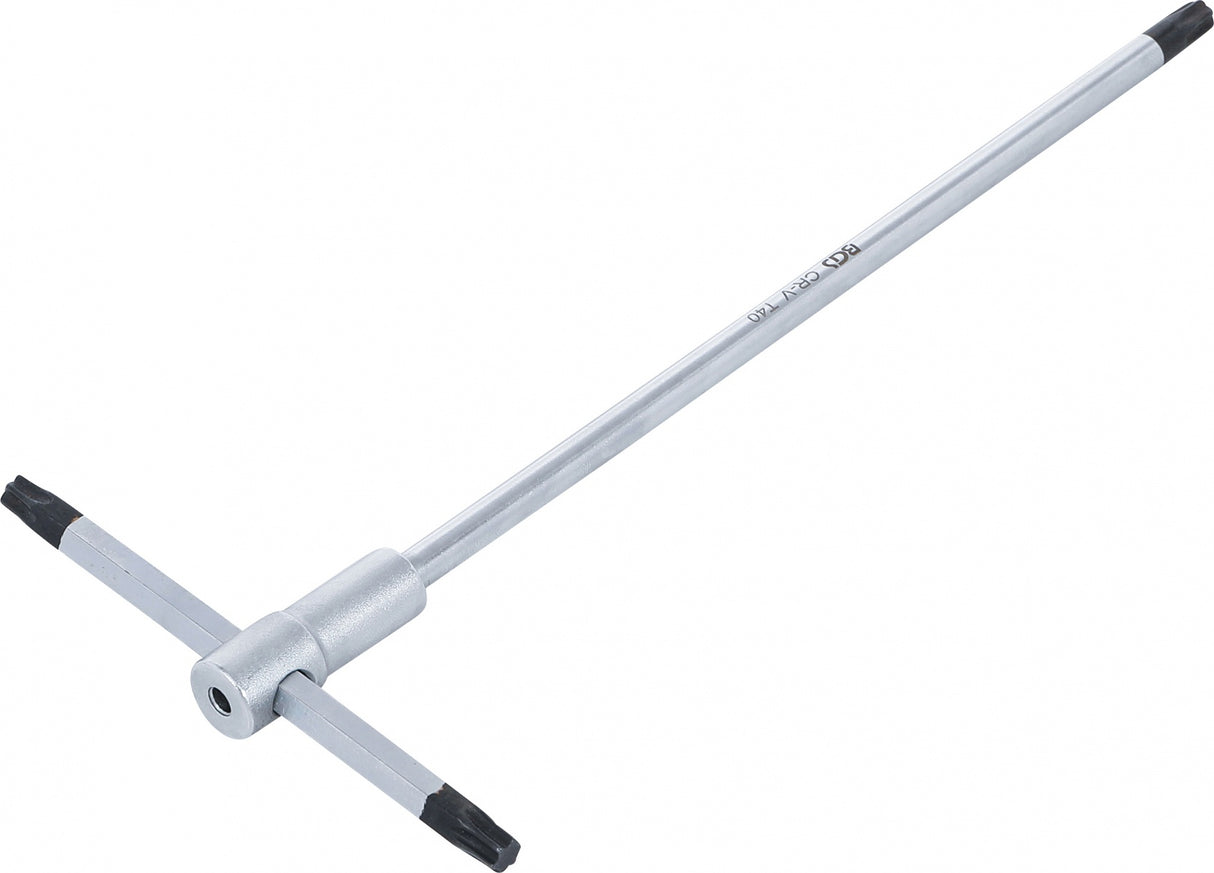 Atsuktuvas su slankiojančia T formos rankena | T-Star (Torx) | T40 (6097)