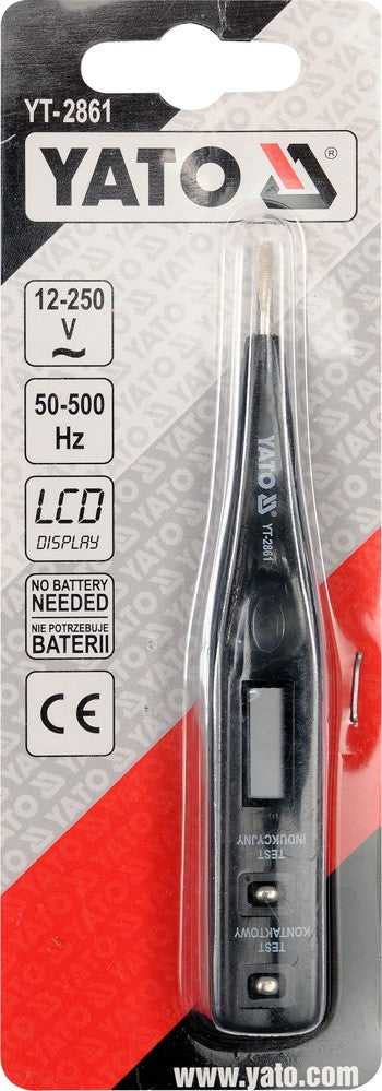 Тестер напряжения / отвёртка | цифровой | 12-220V