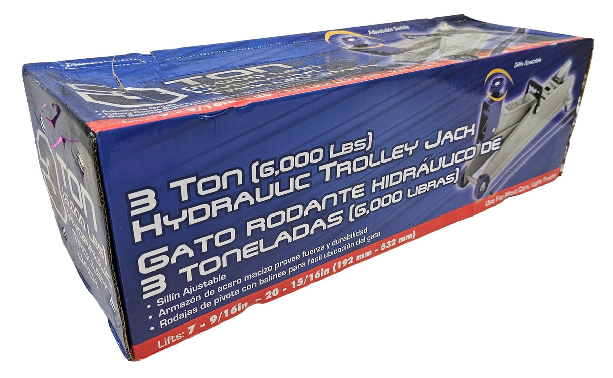 Domkratas su ratukais | 192-532 mm | 3 t (SK3033)