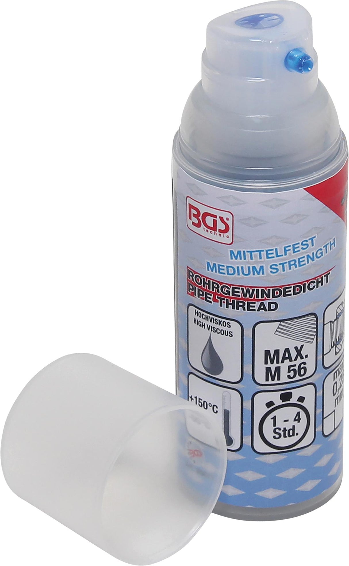 Hermetikas vamzdžių sriegiams | Vidutinis stiprumas | Labai klampus | 50 g siurblys dozatorius (80612)