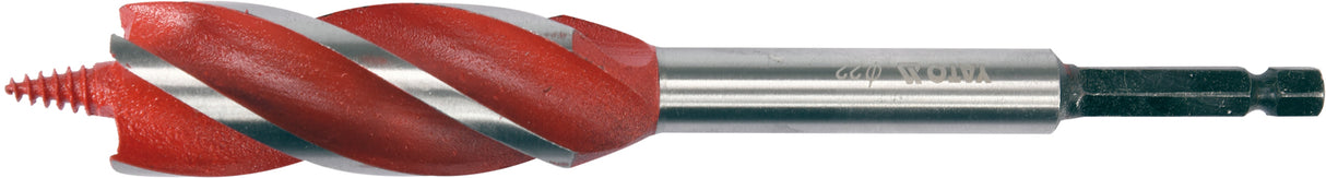 Spiralinis grąžtas medžiui | su hex (1/4") galu | 22 mm (YT-44686)