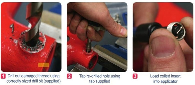 Sriegio remonto rinkinys | M6 x 1.0 | 29 vnt. (1953)