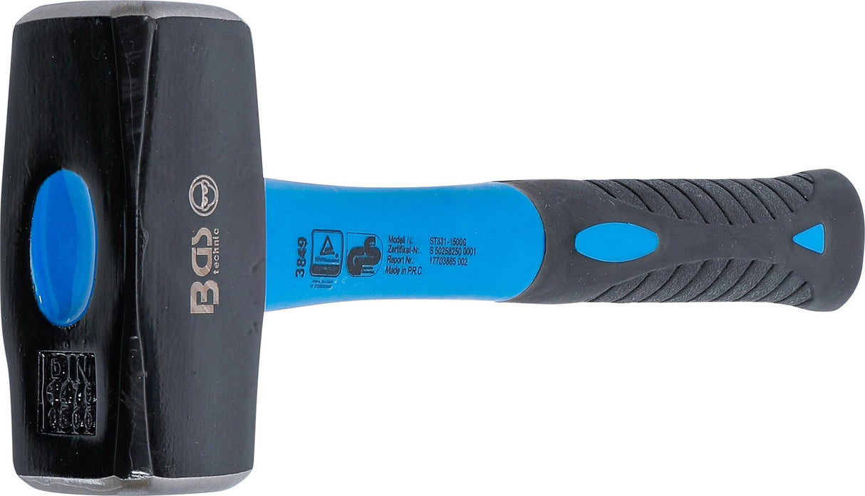 Kūjis stiklo pluošto rankena | DIN 6475 | 1500 g (3849)