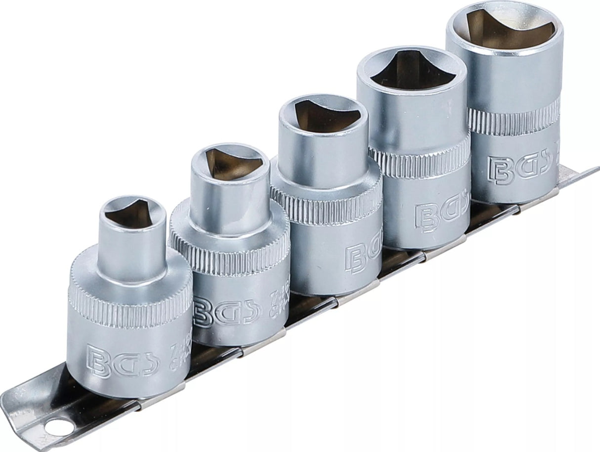 Trikampių galvučių rinkinys | M5 - M12 (8 - 16,5 mm) | 5 vnt. (8608)