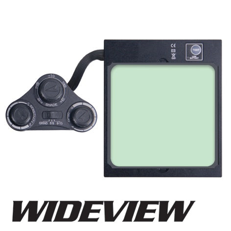 Automatiškai tamsėjanti suvirinimo kaukė / skydelis | WIDEVIEW TRUE COLOR (YT-73932)