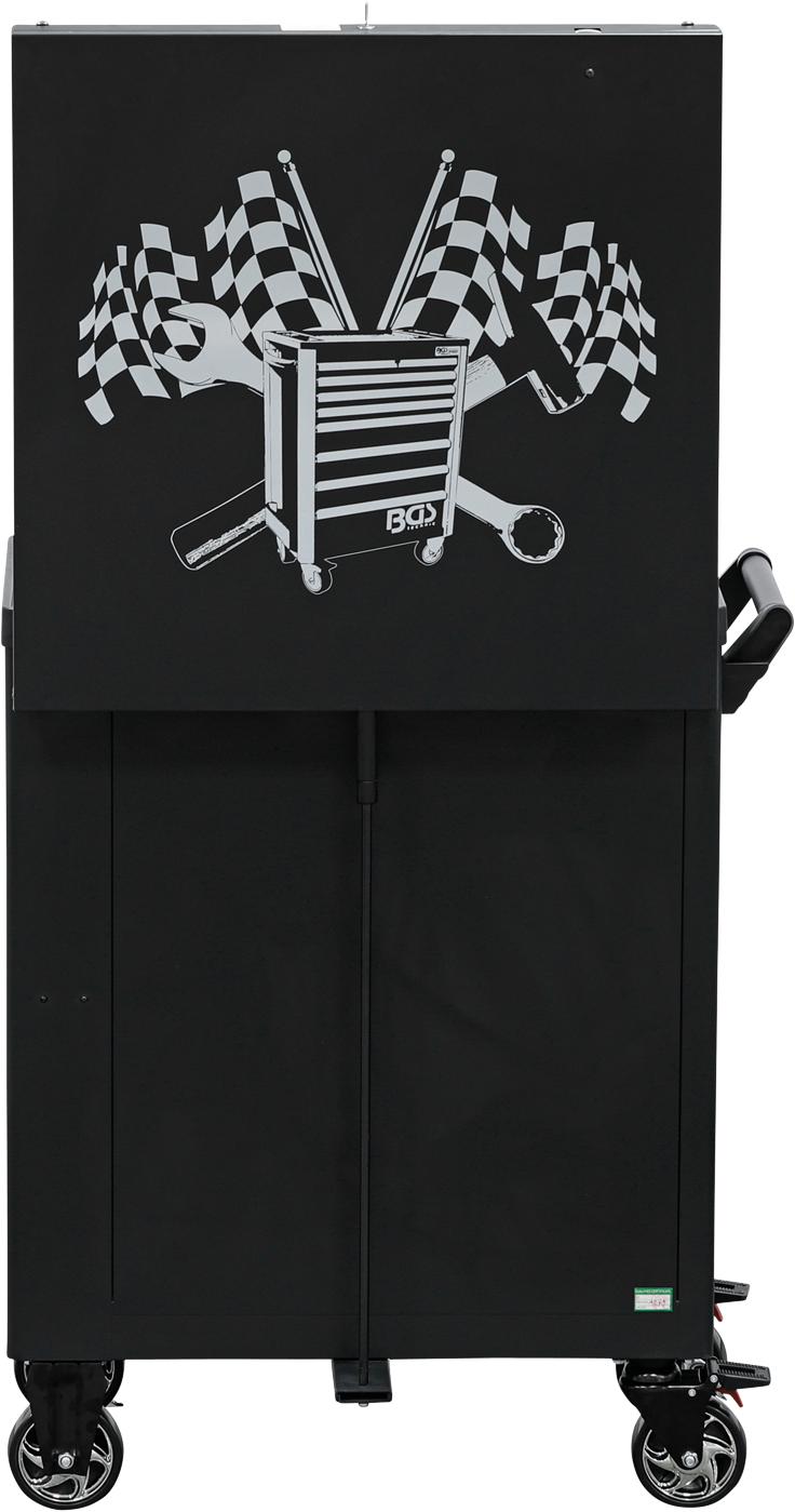 Įrankių spintelė | bluetooth | USB | antena | LED | 8 stalčiai | tuščia (4108)