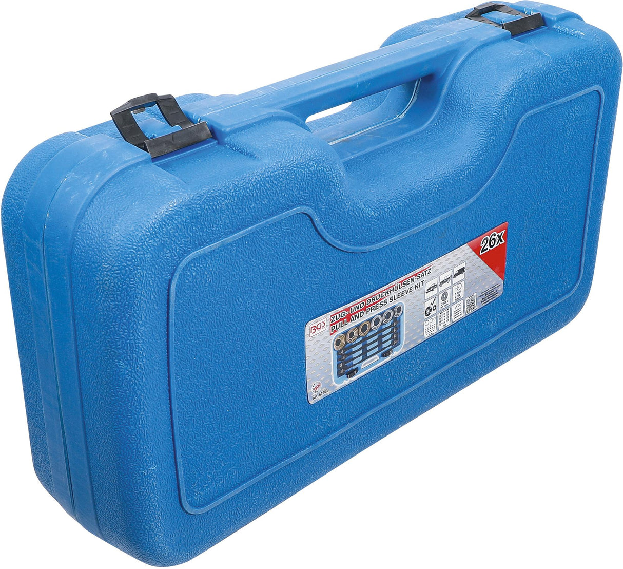 Sailentblokų presavimo komplektas | su 4 varžtais | 26 vnt. (67302)