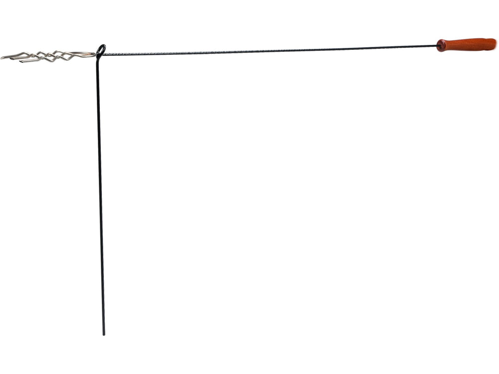 Židinio šakutė pagaminta iš susukto nerūdijančio plieno | 4,5 mm 120 cm (99576)