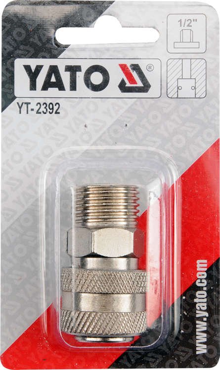 Быстросъёмное соединение 1/2" гнездо (наружная резьба)