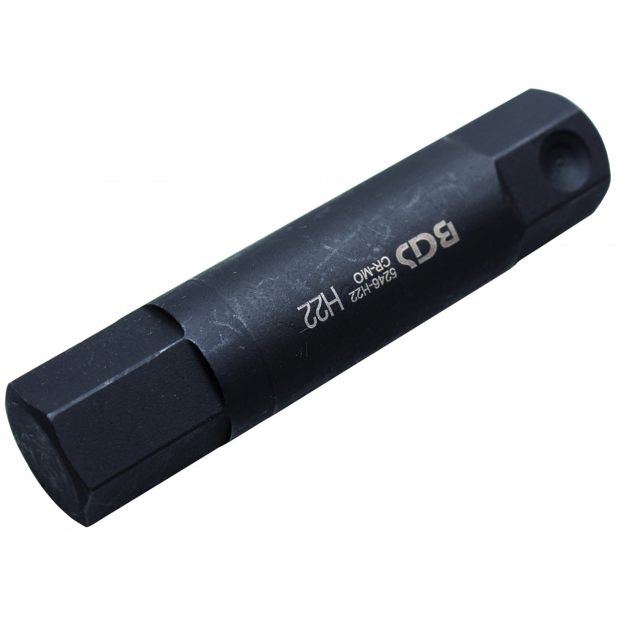 Antgalis smūginis | ilgis 100 mm | 22 mm storio | hex šešiakampis 22 mm (5246-H22)