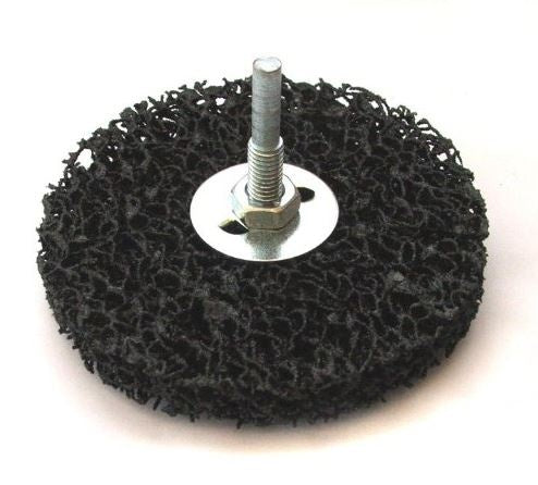 Abrazyvinis šlifavimo diskas su kotu | juodas | Ø 100 mm(SK19648)