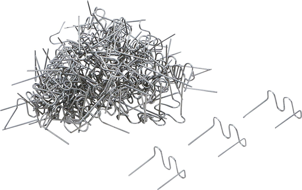 Remonto segtukų rinkinys | Bangos forma | 0,6 mm | 100 vnt. (73352B)