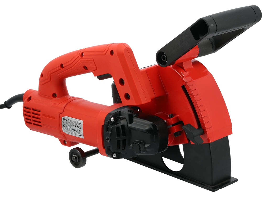 Канавокодел 1800 Вт | диски 150 мм | с пылеотводом и регулируемой глубиной до 40 мм (YT-82016)