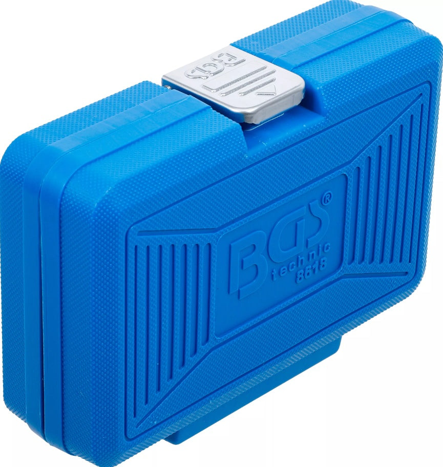 Įpresuotų antgalių rinkinys | 6.3 mm (1/4") | T-Star (Torx) su šarnyriniu antgaliu | 7 vnt. (8618)