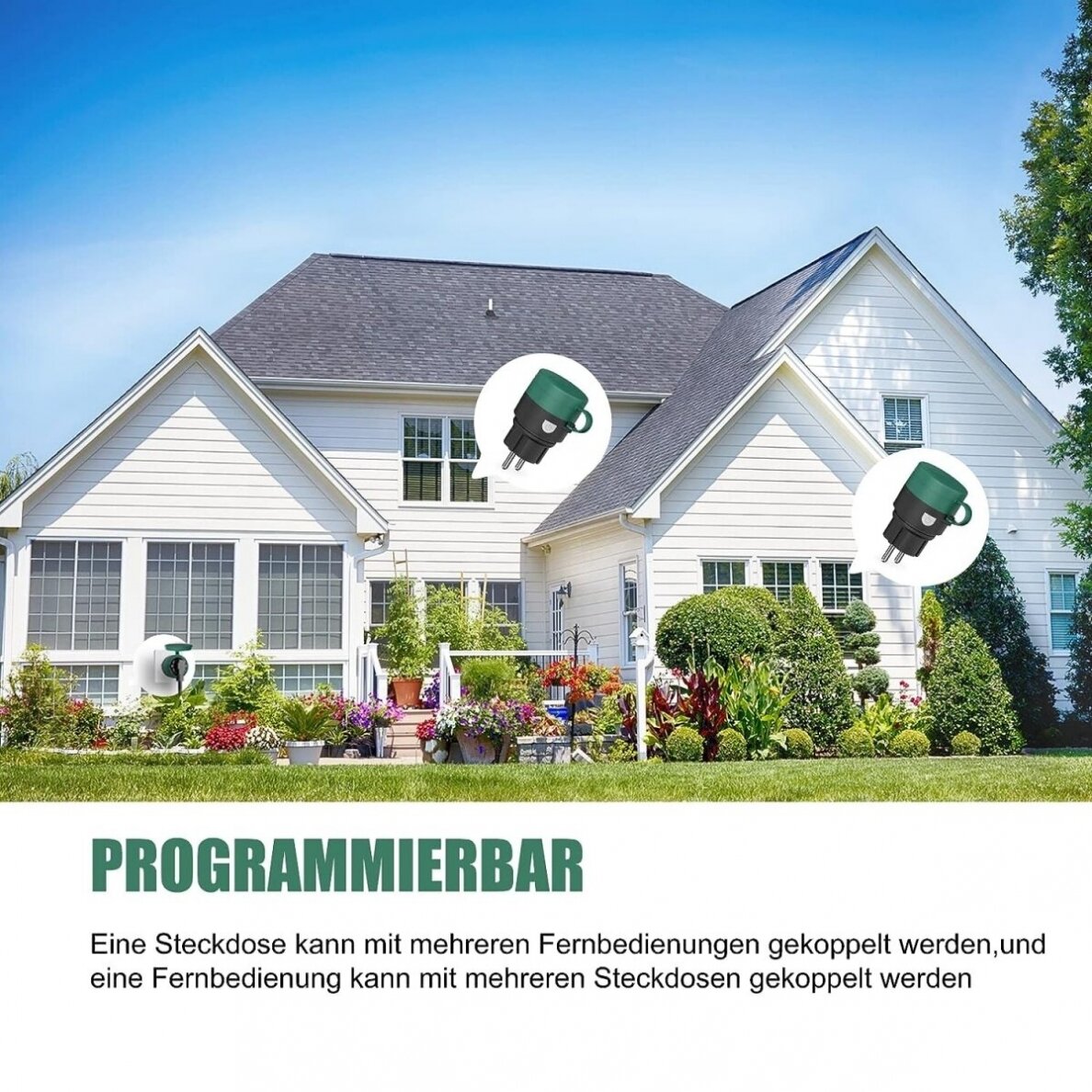 Nuotoliu valdoma rozetė | su distanciniu valdymu (RSC3)