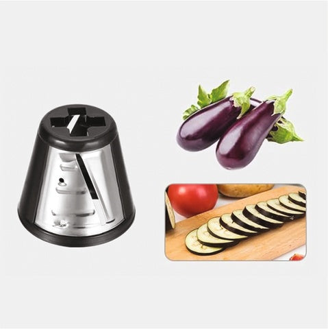 Elektrinė daržovių, vaisių trintuvė / pjaustyklė 250W, 5 peiliai (67830)