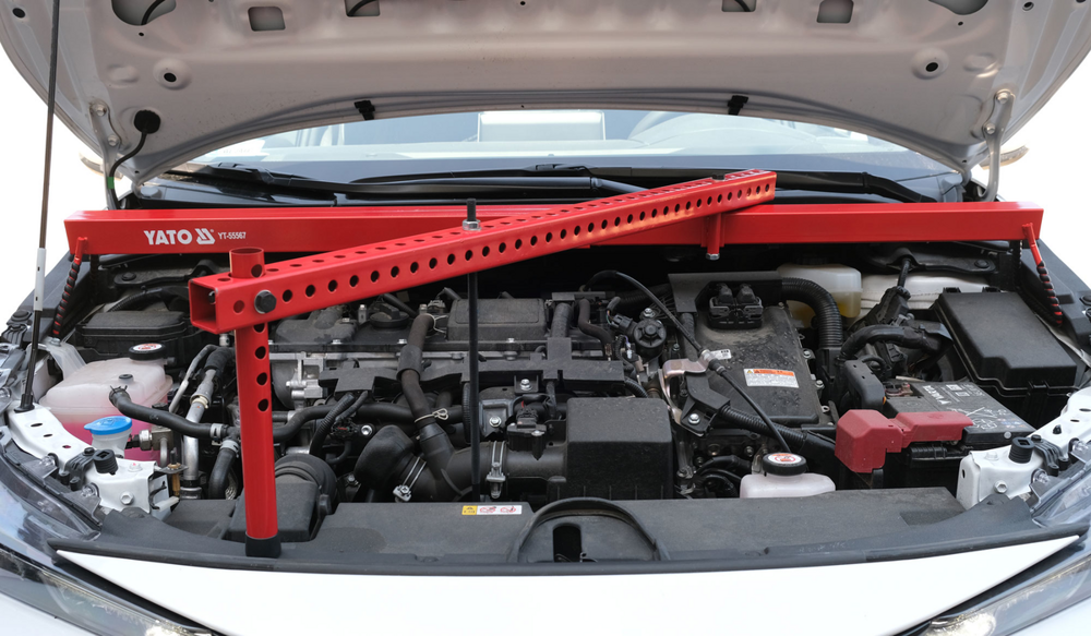 Universalus variklio traversas | reguliuojamas plotis | 90-160 cm (YT-55567)