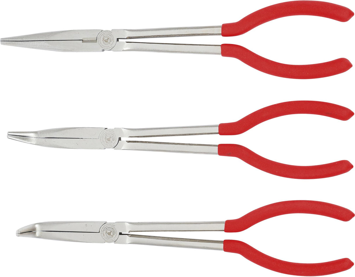 Ilgų replių rinkinys | 0 ° / 35 ° / 70 ° | 250 mm | 3 vnt. (415)