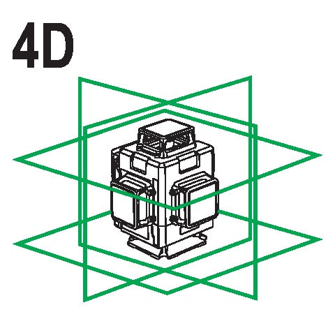 4D GREEN LASER WITH ACCESSORIES (18007)