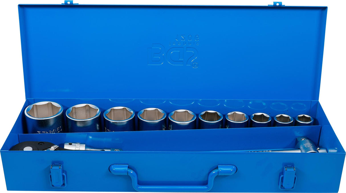 Galvučių ir rakto komplektas | 20 mm (3/4") | 14 vnt. (1206)