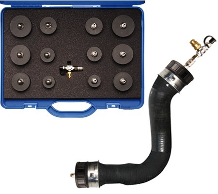 Testavimo rinkinys turbo sistemoms su įstatomu adapteriu | Mercedes-Benz, Nissan, Renault, VW (8777)