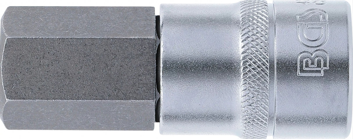 Antgalis įpresuotas į galvutę | ilgis 70 mm | 12,5 mm (1/2") | Hex šešiakampis 22 mm (4295)