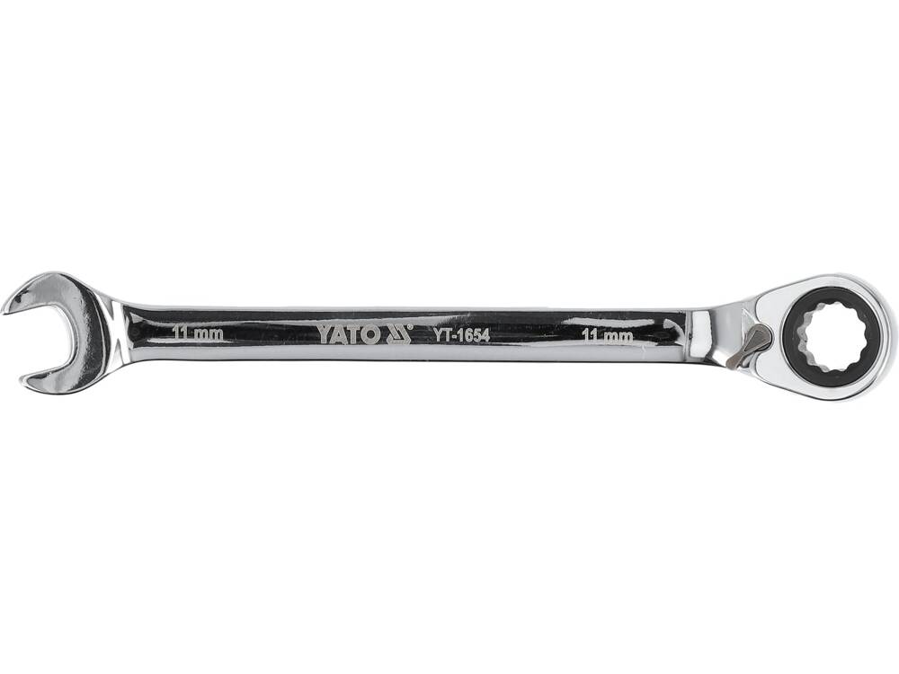 Raktas su terkšle reversinis | 11 mm (YT-1654)