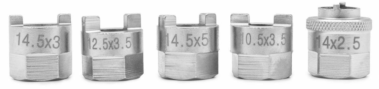 Galvučių komplektas amortizatoriams | Audi, VW, Mercedes | 5vnt. (SK62614)