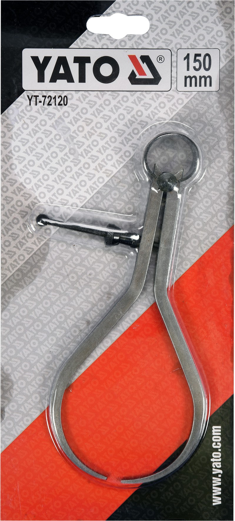 Slankmatis išorinis su varžtu / išoriniams matavimams | 150 mm (YT-72120)